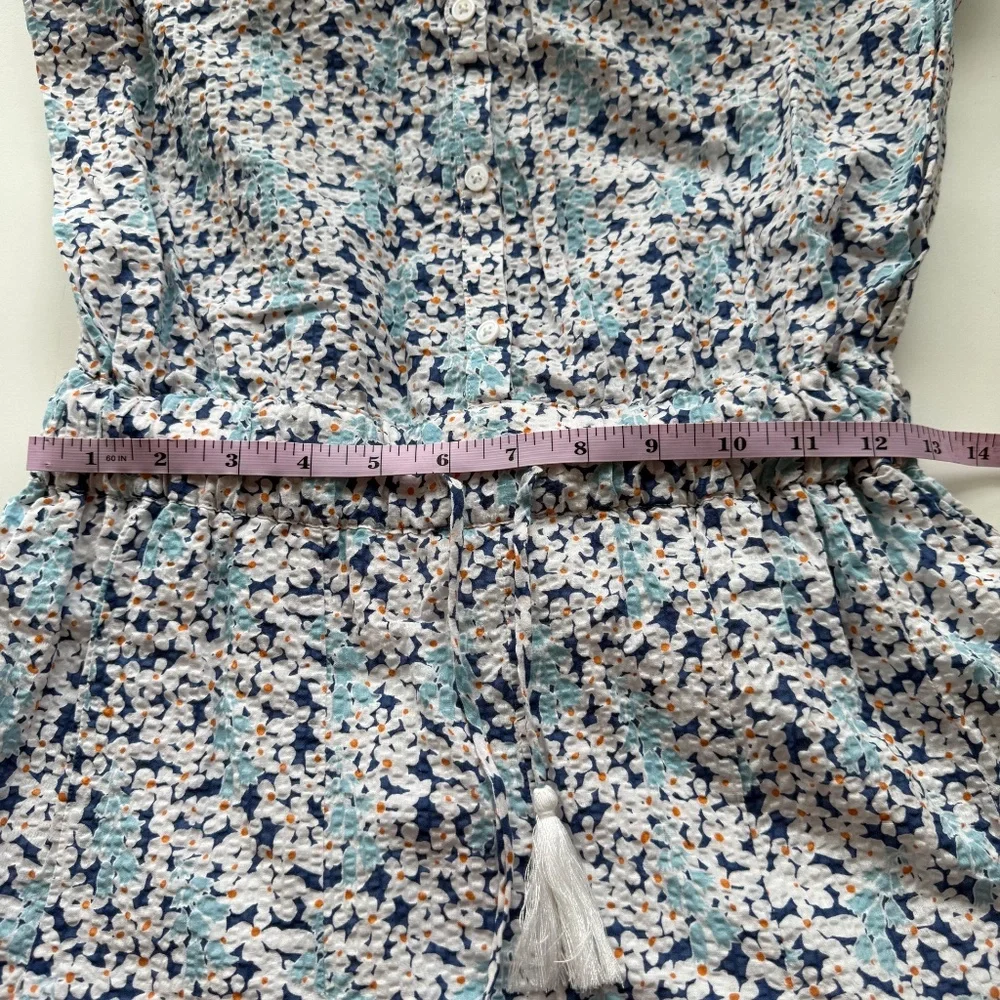 *We Are Sundays Womens Indigo Blue Floral Harley Romper Small - Picture 13 of 14